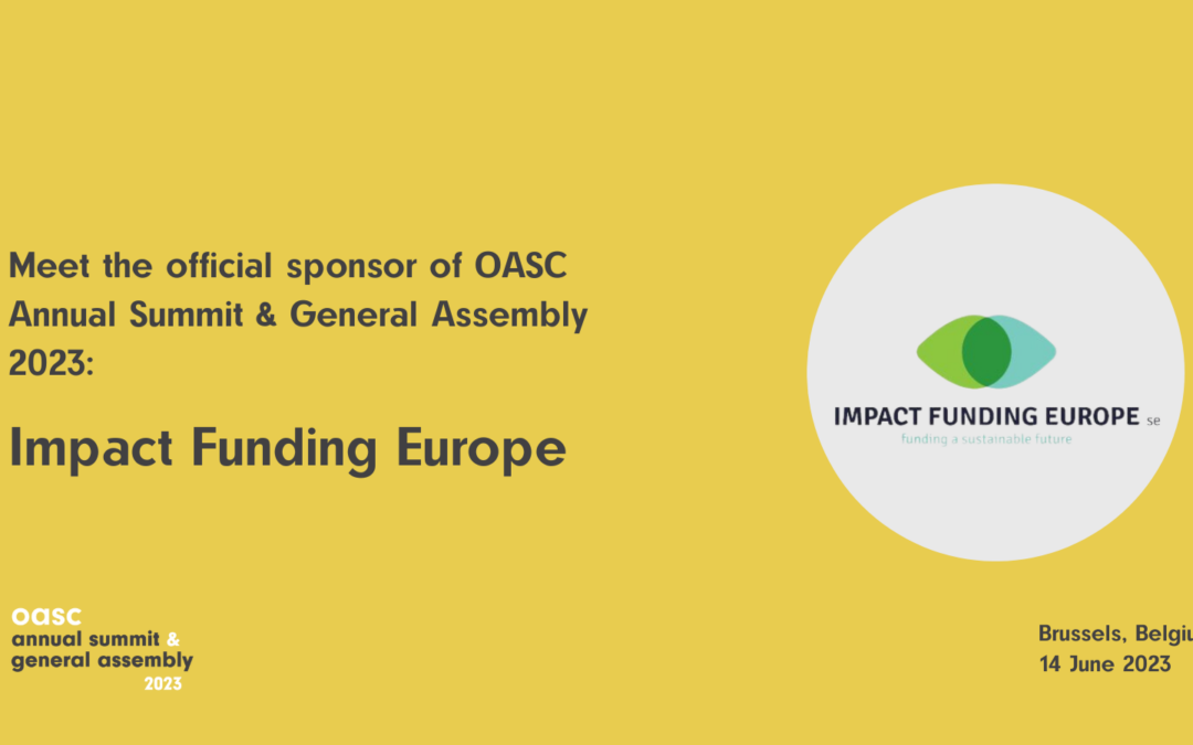 Impact Funding Europe – The Official Sponsor of OASC Annual Summit & General Assembly 2023