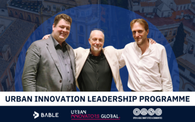 OASC, BABLE & Urban Innovators Global Join Forces for Urban Innovation Training
